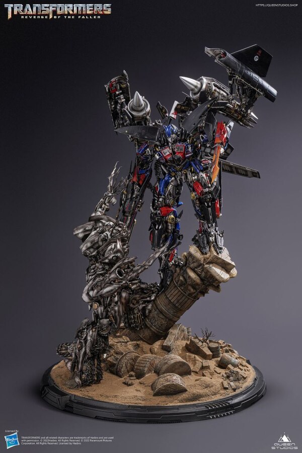 Queen Studios Jetpower Optimus Prime VS Megatron Statue  Image  (19 of 33)